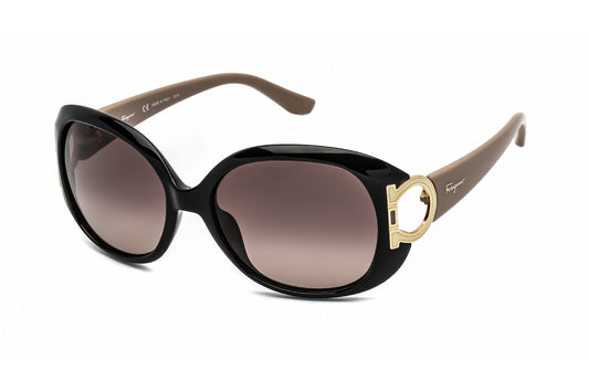 Salvatore Ferragamo SF668-001 57mm New Sunglasses