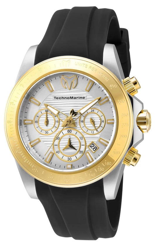 TechnoMarine TM-219033 TM-219033 Watch - Blue Dial Stainless Steel Band