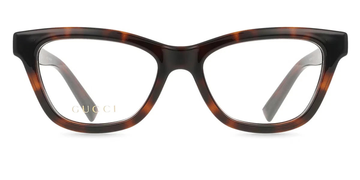 Gucci GG1983O-004 Havana Cat Eye Eyeglasses 52mm Eyeglasses