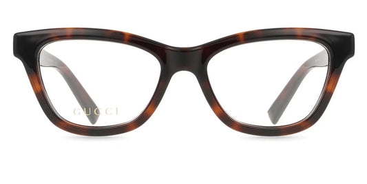 Gucci GG1983O-004 Havana Cat Eye Eyeglasses 52mm Eyeglasses