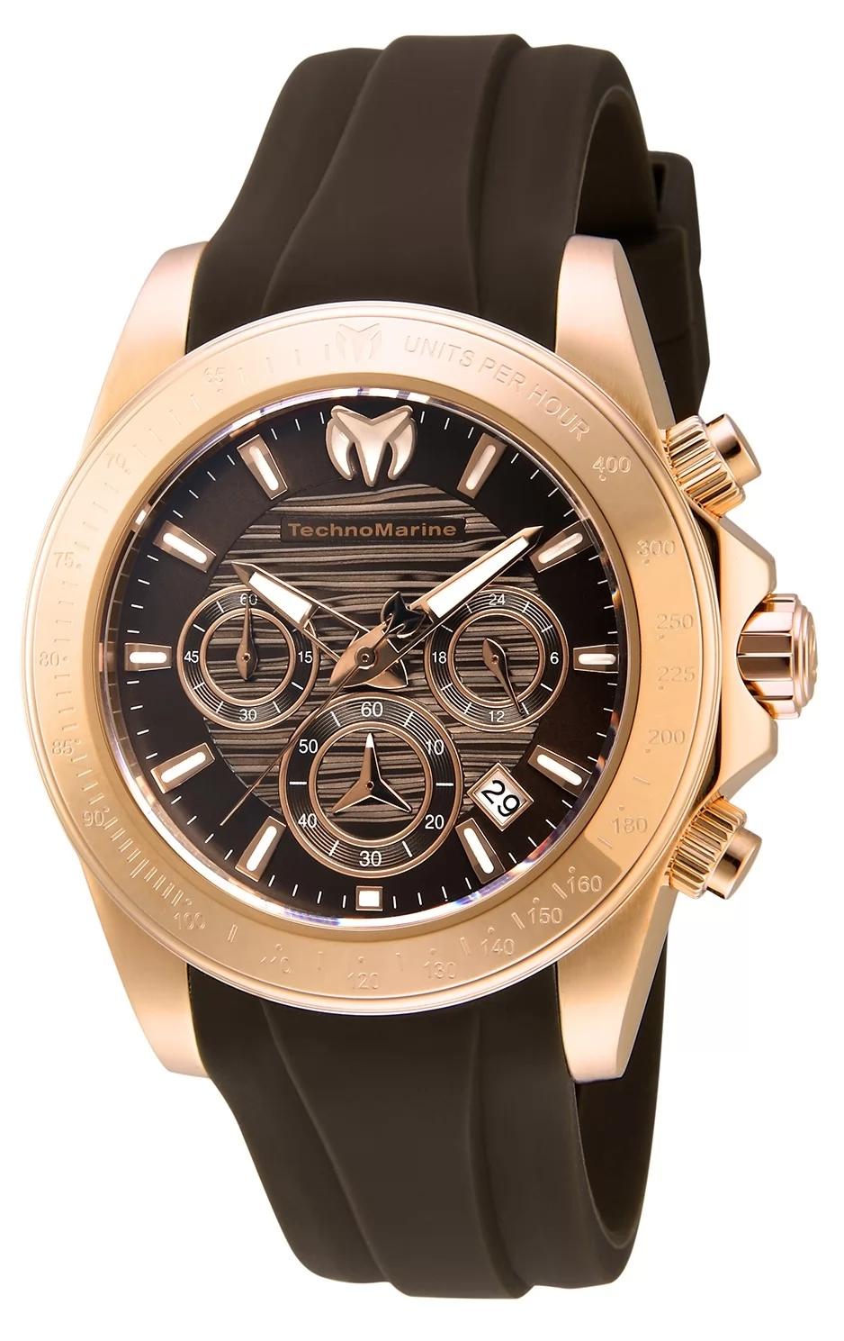 TechnoMarine TM-219038 TM-219038 Watch - Blue Dial Stainless Steel Band
