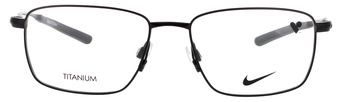 Nike 6046-001-55 SATIN BLACK  Men's Eyeglasses 55mm