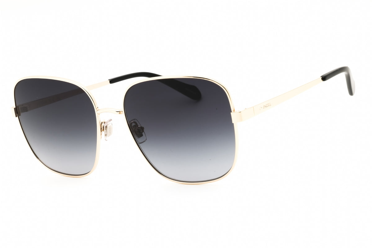 Fossil FOS 2133/G/S-3YG LIGHT GOLD Rectangular Sunglasses 57mm Sunglasses