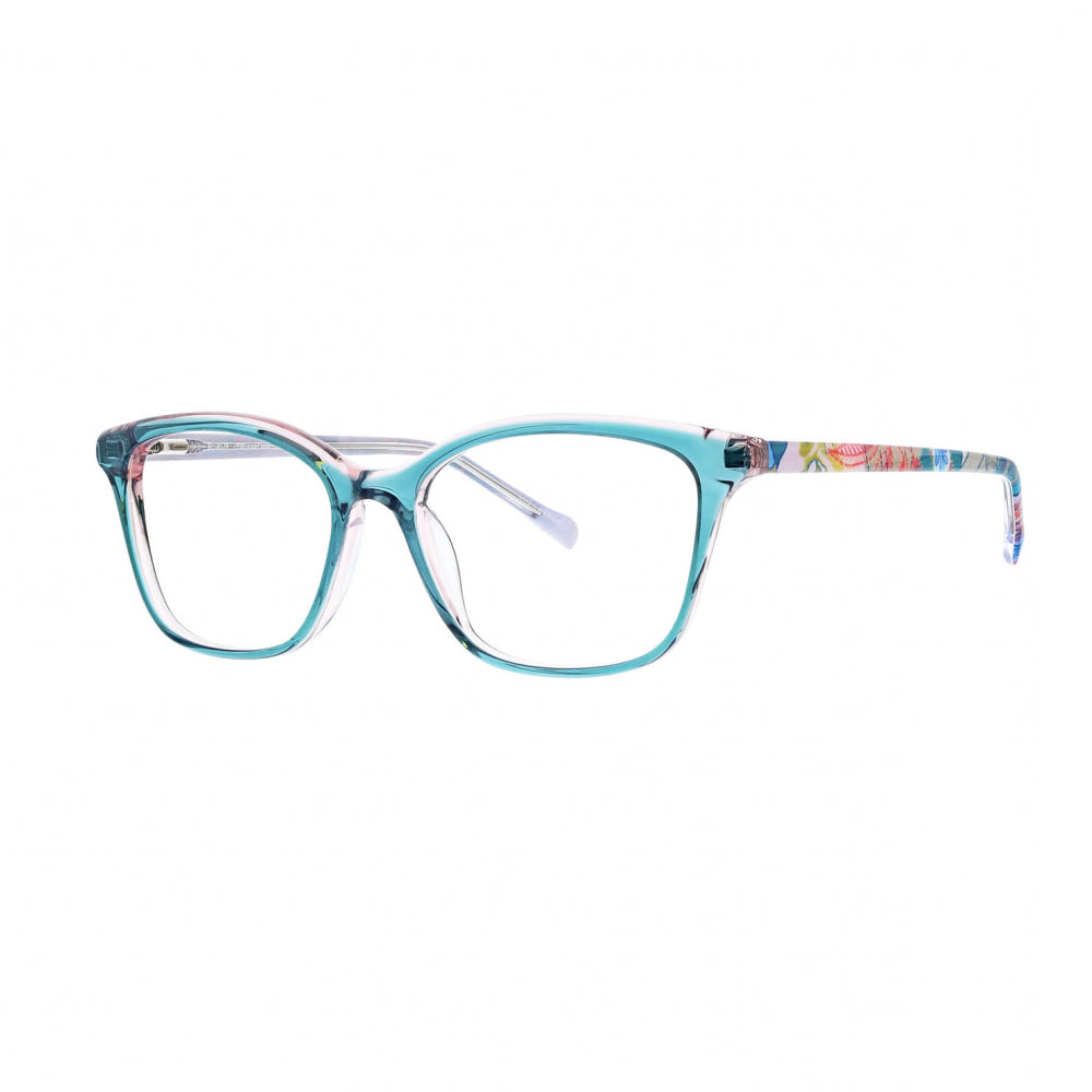 Vera Bradley Sage Rain Forest Fauna 5116 51mm New Eyeglasses