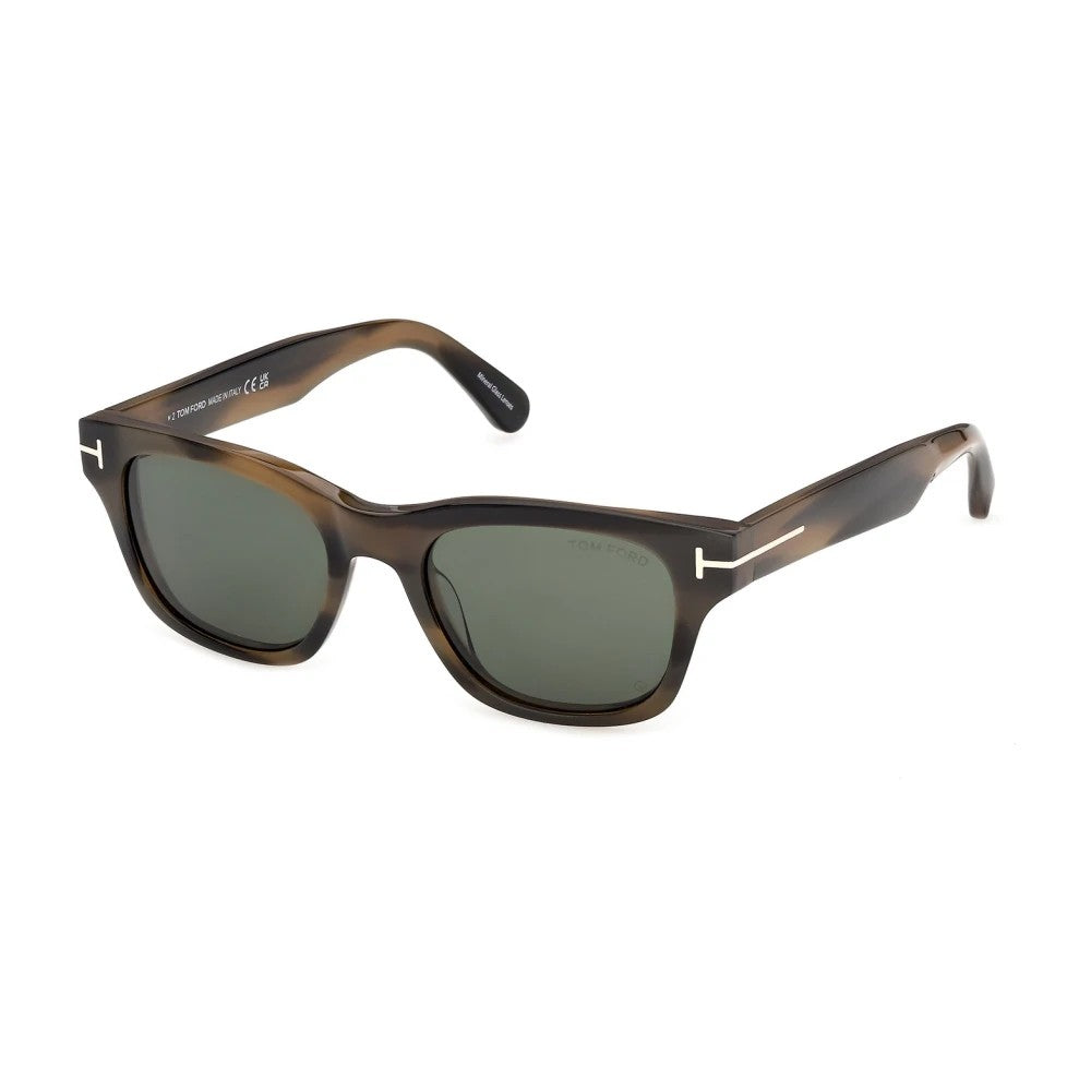 Tom Ford FT1357-5055N-50 Coloured Havana Square  50mm Sunglasses