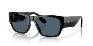 Costa del Mar 06S9123 912301 Black Rectangle Sunglasses 57mm