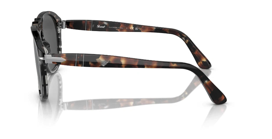 Persol 0PO0649 1159B1 54 Habana Aviator  54mm Sunglasses
