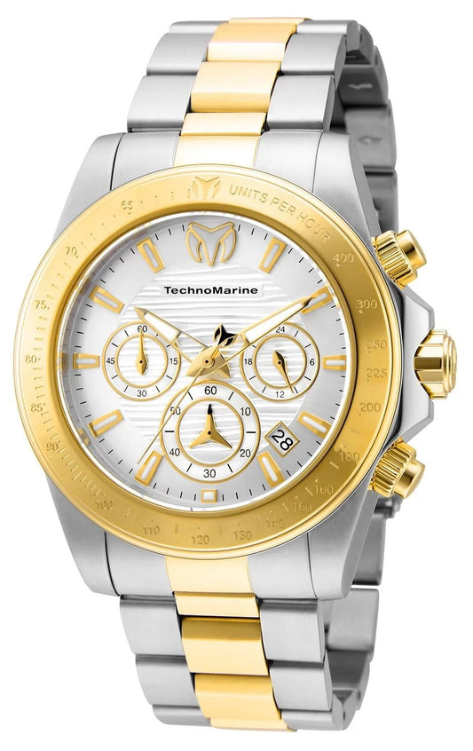 TechnoMarine TM-219002 TM-219002 Watch - Silver Dial Stainless Steel Band