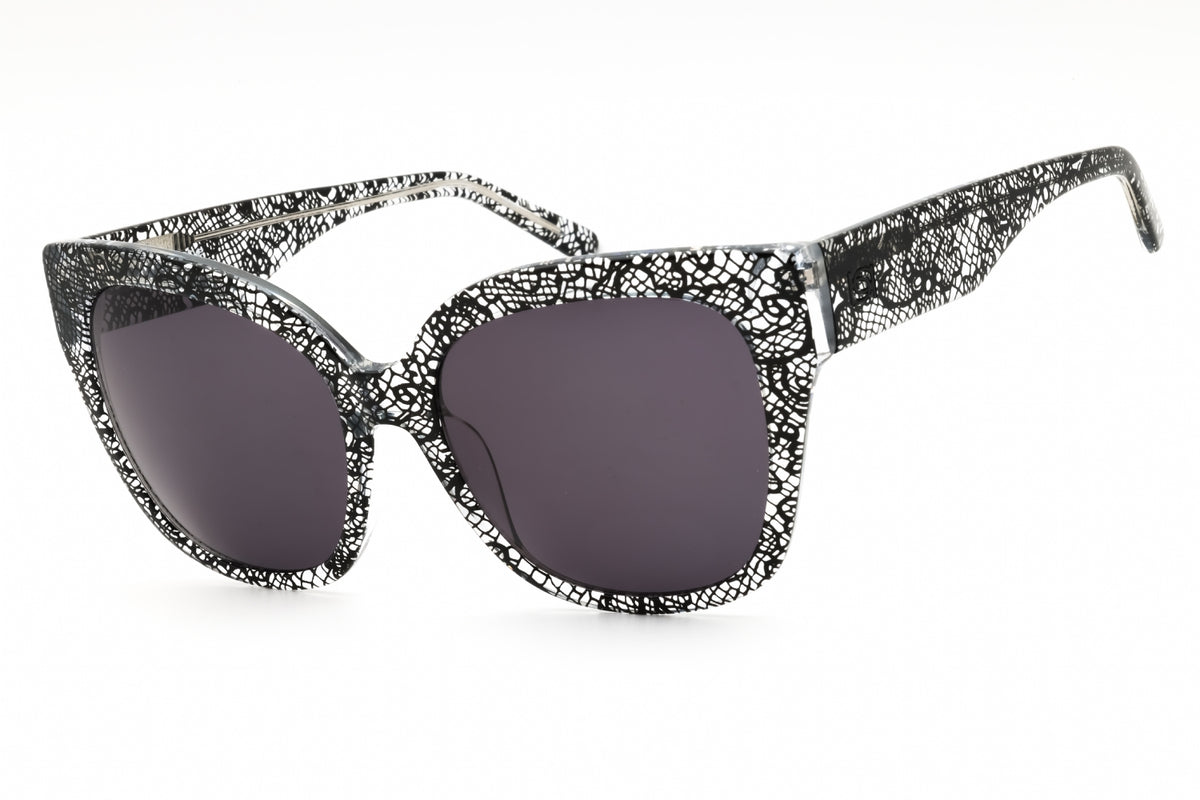 Bebe BB7248-011 JET LACE Rectangular Sunglasses 56mm Sunglasses