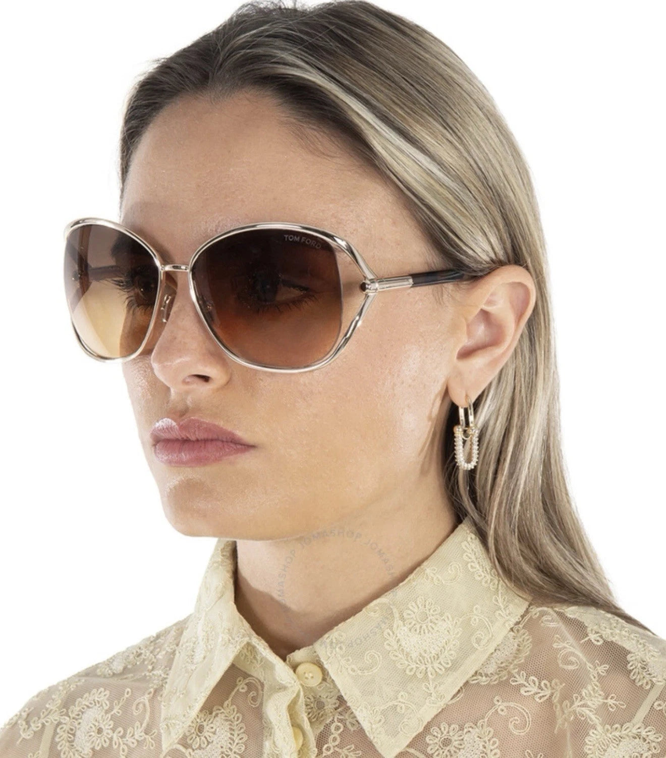 Tom Ford FT1091-28F-62 62mm New Sunglasses