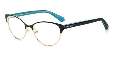 Kate Spade EMELYN-807-52 Black Rectangle Eyeglasses 52mm Eyeglasses