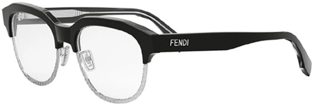 Fendi FE50068U-020-52 mm New Eyeglasses
