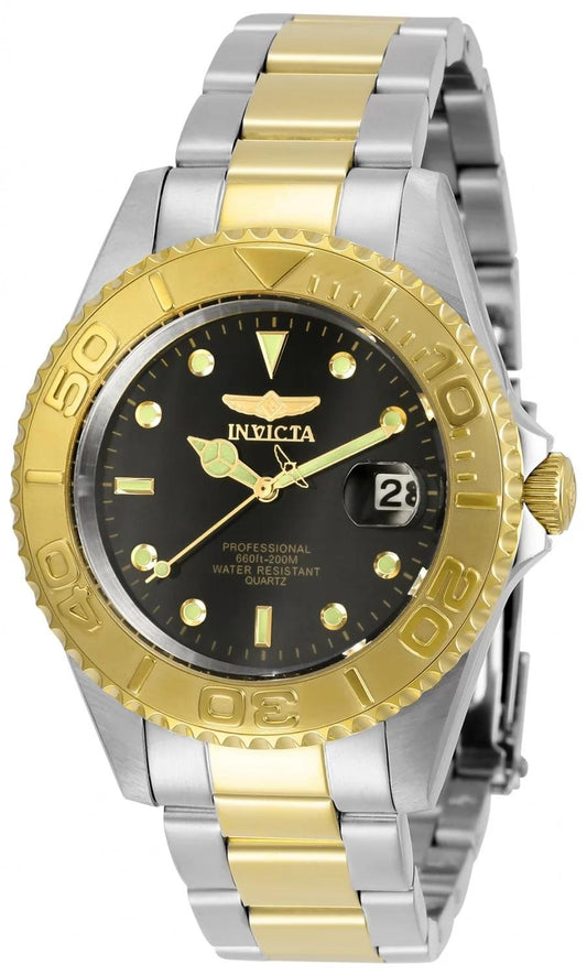 Invicta 29941 watch with black dial and stainless steel band