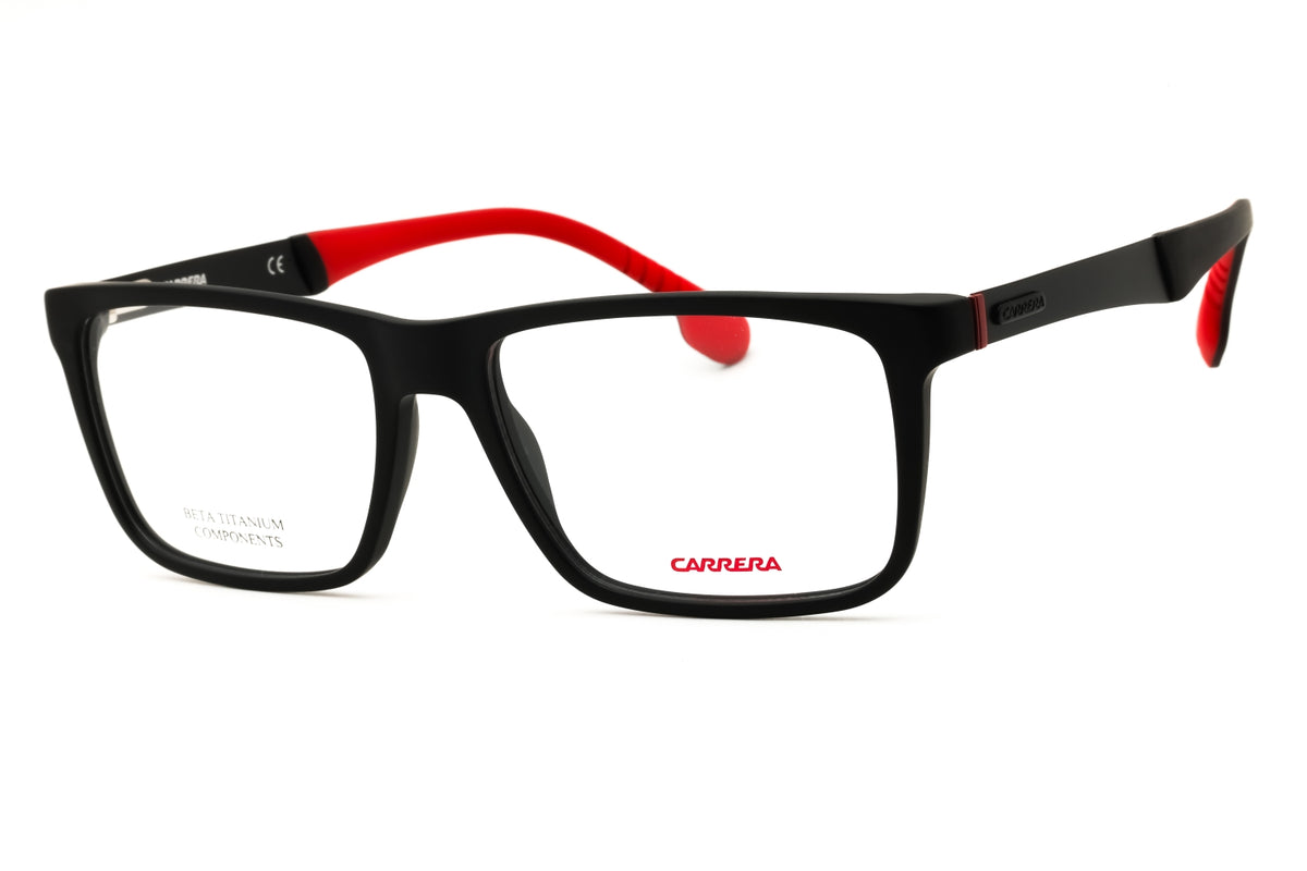 Carrera 8825/V-0003 00 Matte Black Rectangular Eyeglasses 55mm Eyeglasses