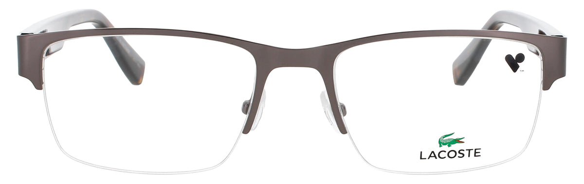 Lacoste L2299-N-033-54 MATTE GUNMETAL  Men's Eyeglasses 54mm Eyeglasses