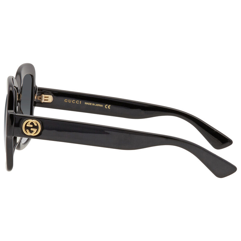 Gucci GG0036SN-001 Black Rectangle Sunglasses 54mm Sunglasses