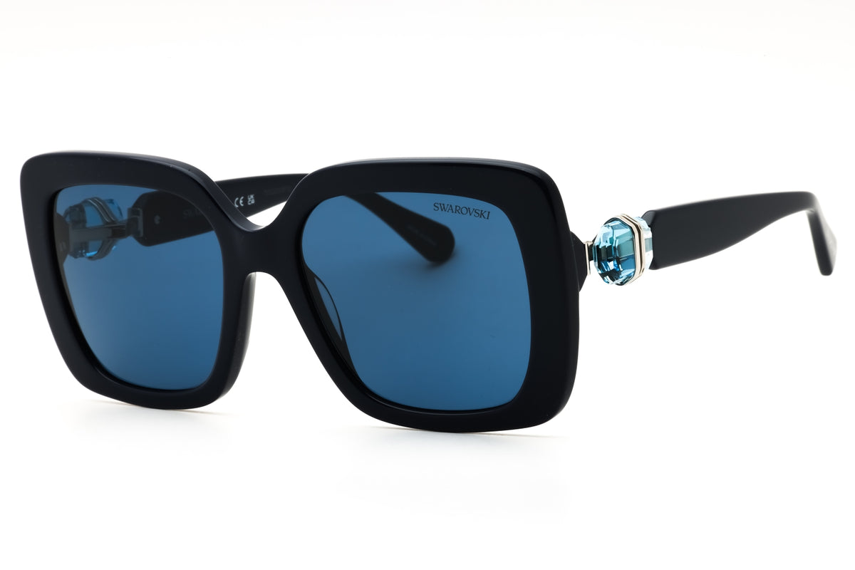 Swarovski SK6001-100455 Opal Blue Oversized Sunglasses 55mm Sunglasses