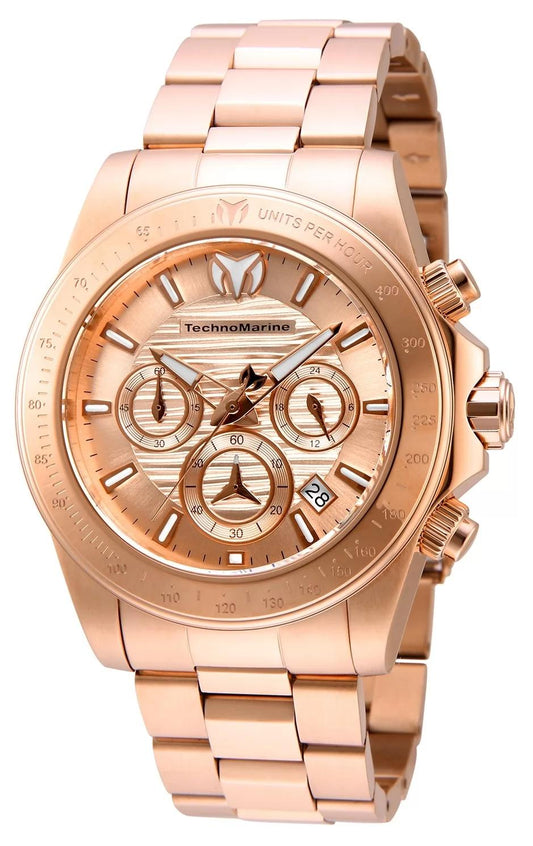 TechnoMarine TM-219008 TM-219008 Watch - Blue Dial Stainless Steel Band