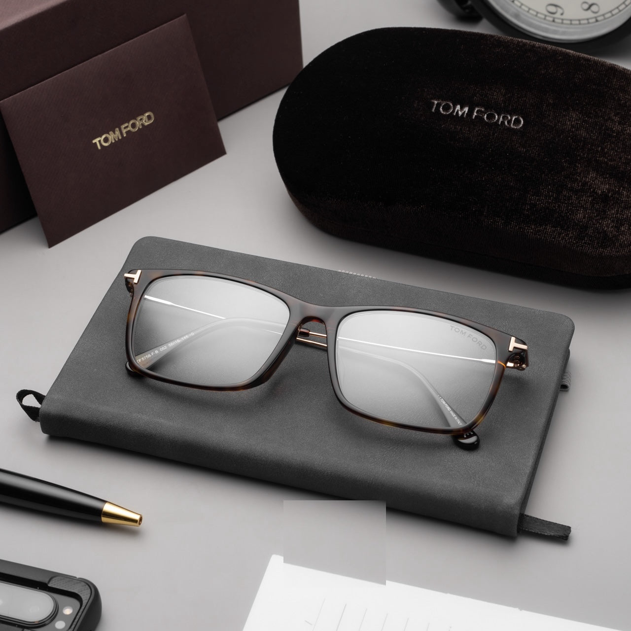 Tom Ford FT5758-B-052 54mm New Eyeglasses