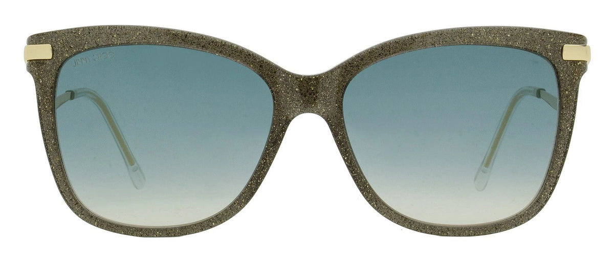 Jimmy Choo 0STEFF-S-P4G-55 Grey Square SUNGLASSES 55mm Sunglasses