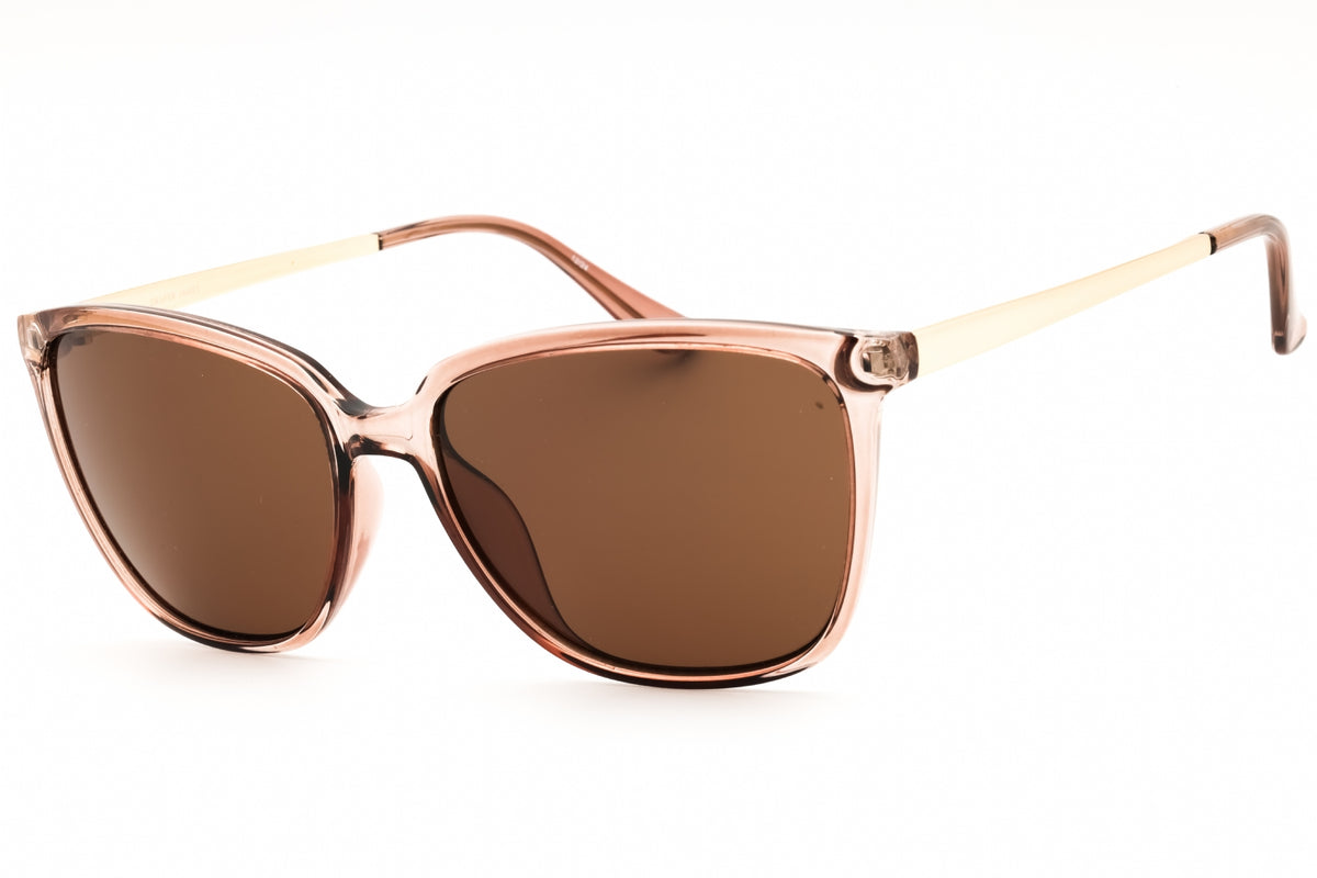 Draper James DJ9030-210 BROWN CRYSTAL Rectangular Sunglasses 57mm Sunglasses