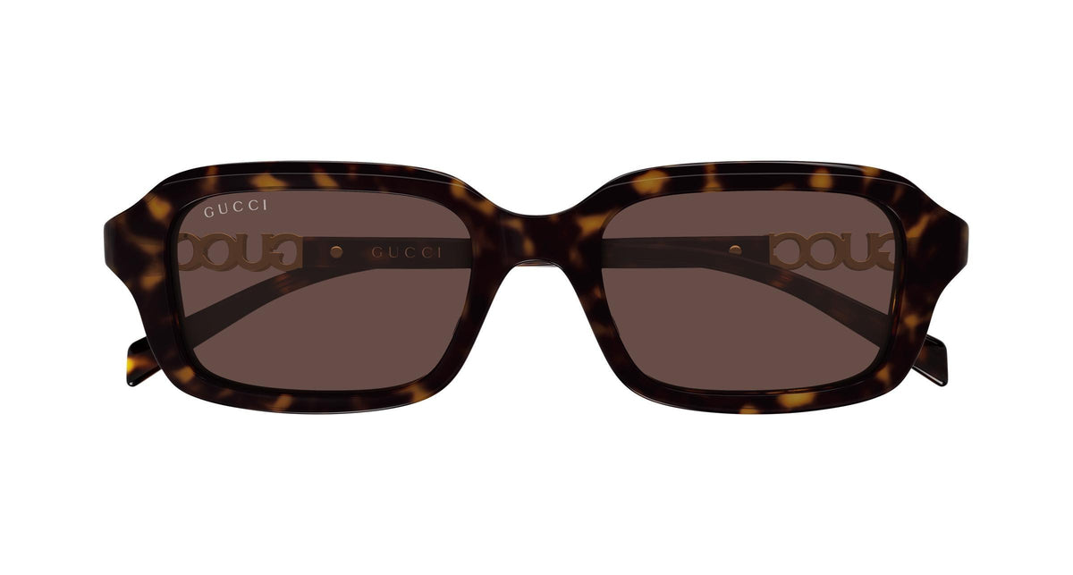 Gucci GG2152S-002 sunglasses in havana frame with brown lenses