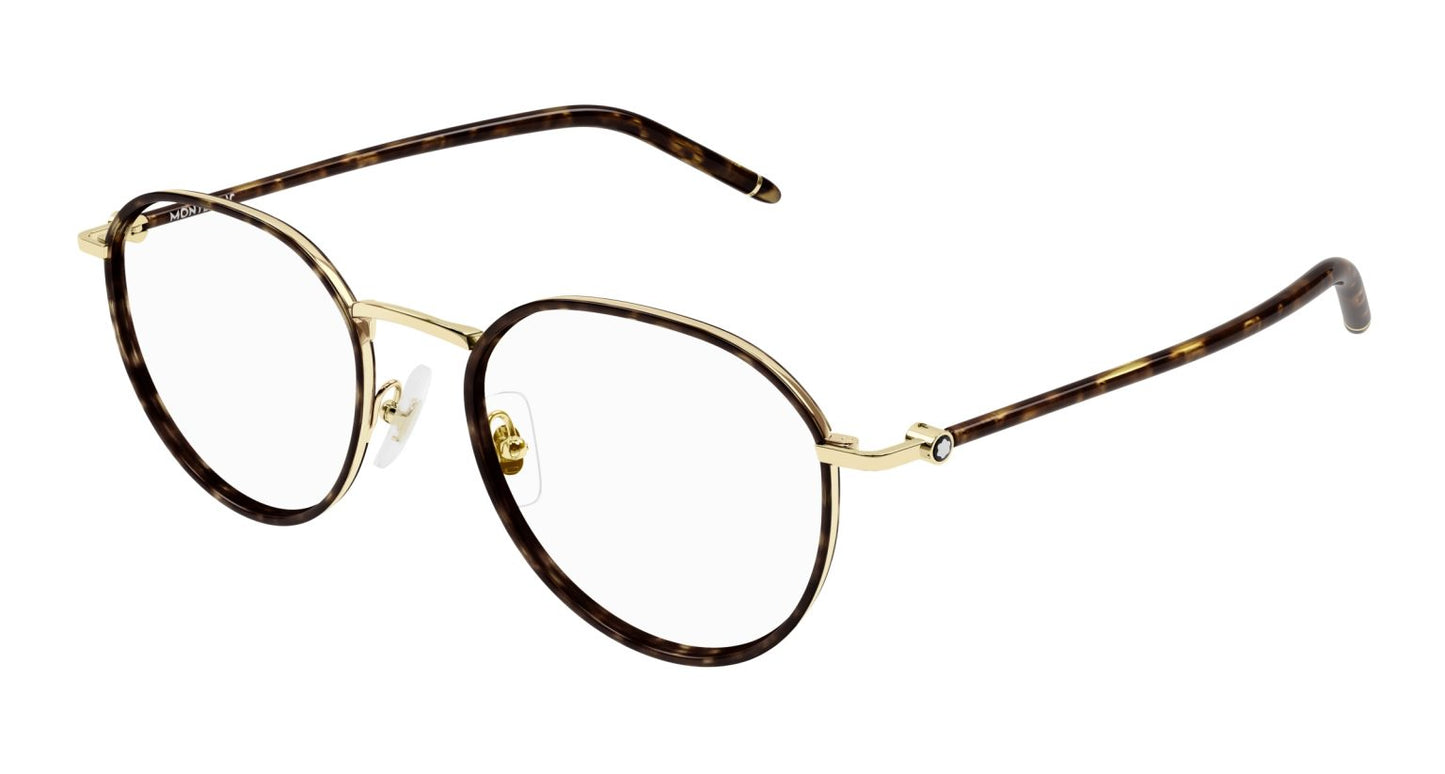 Mont blanc MB0342oA-002 51mm New Eyeglasses