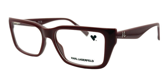 Karl Lagerfeld KL6212 601 Burgundy Red  Eyeglasses 55mm