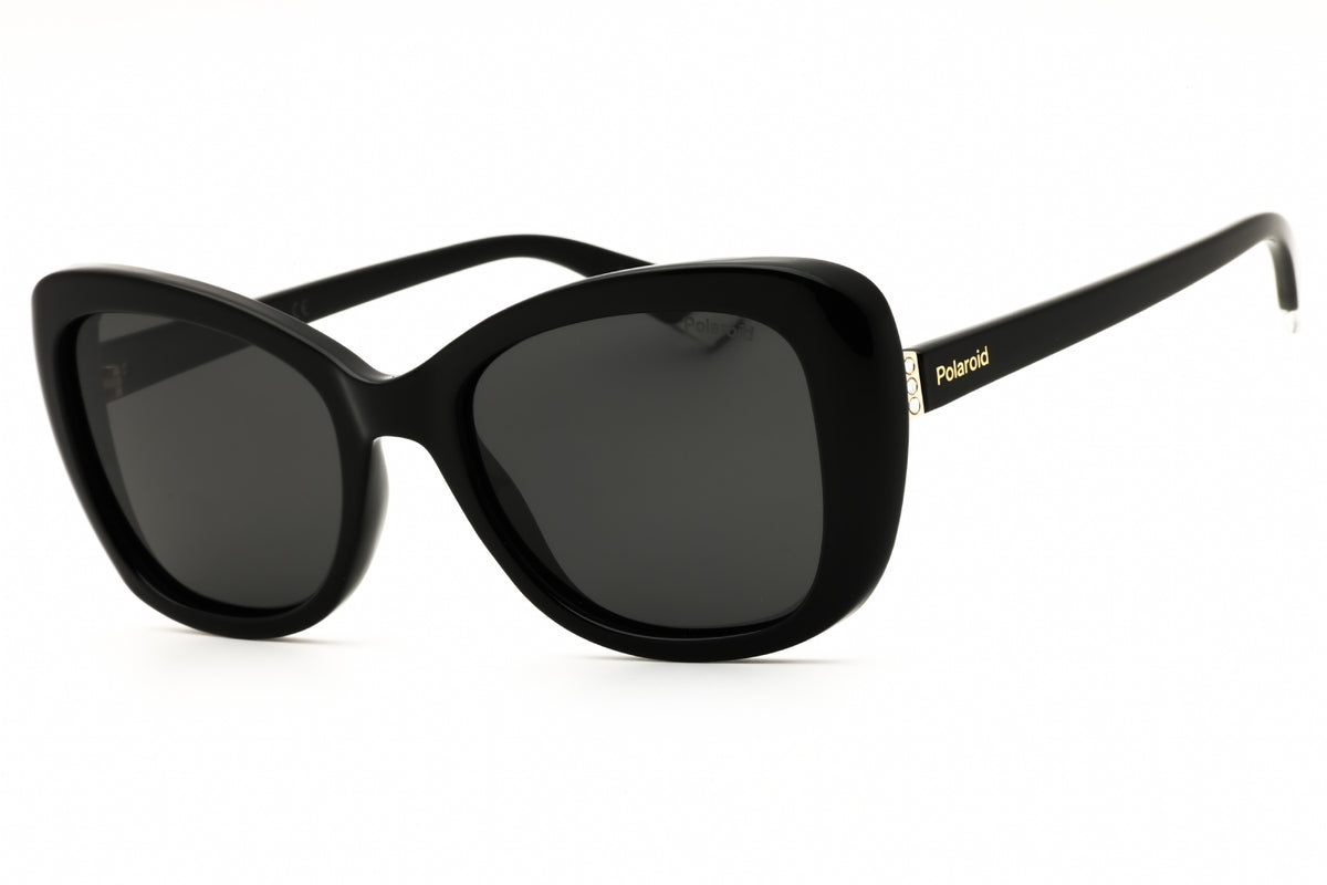 Polaroid Core PLD 4132/S/X-807 M9 BLACK Cat eye Sunglasses 53mm Sunglasses
