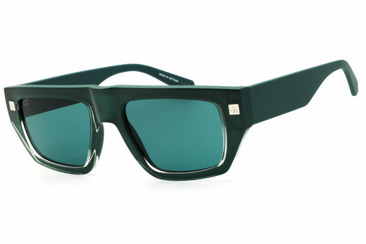 Calvin Klein Jeans CKJ25619S-300 GREEN Rectangular Sunglasses 54mm