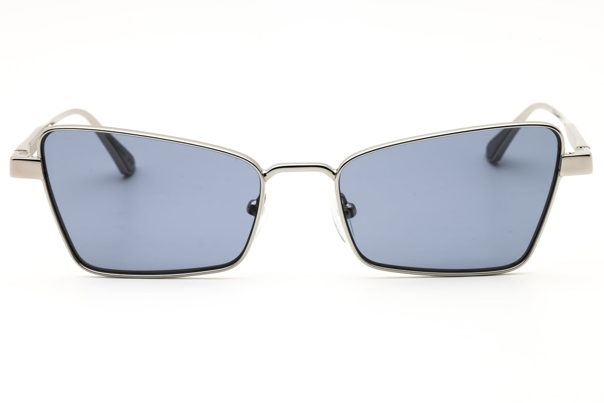 Calvin Klein CK24110S-014 LIGHT GUNMETAL Cat eye Sunglasses 53mm