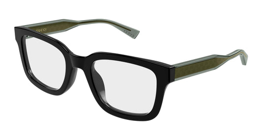 Gucci GG2071oL-001 Grey Square Eyeglasses 52mm