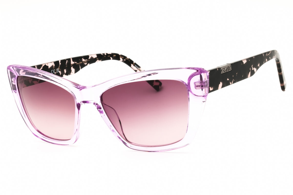 DKNY DK554S-520 CRYSTAL LILAC Cat eye Sunglasses 54mm Sunglasses