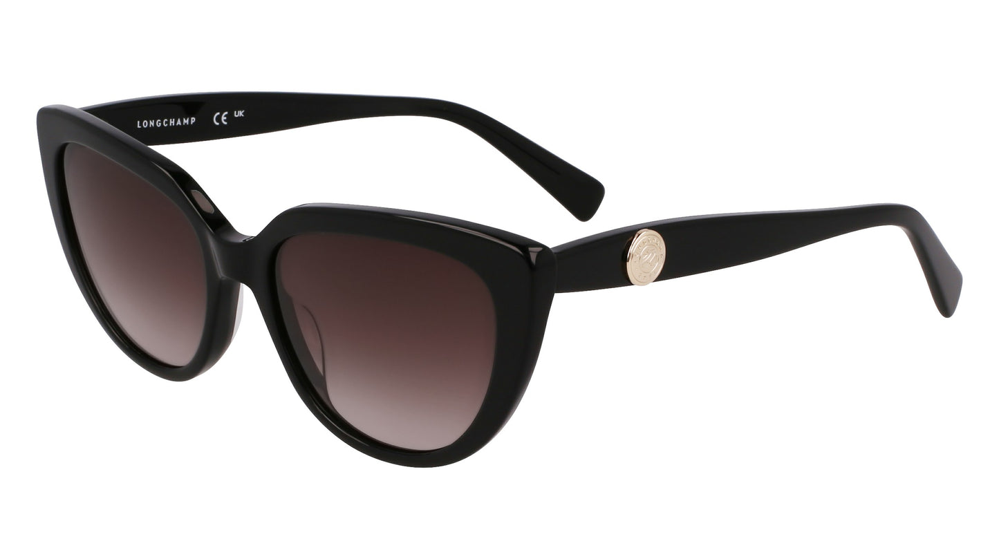 Longchamp LO766S-001-5317 53mm New Sunglasses
