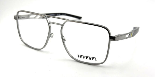 Ferrari 0FX7005 104 Shiny Black / Silver  Eyeglasses 56mm