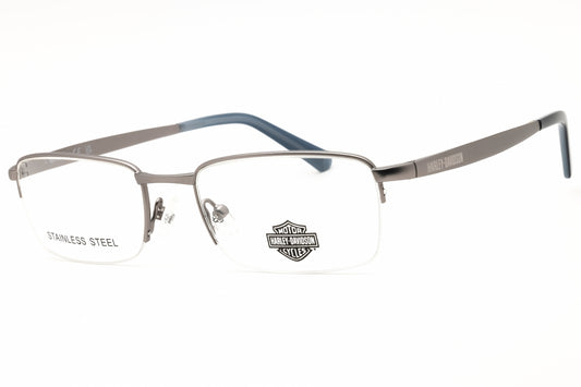 Harley Davidson HD50098-011 eyeglasses in matte light nickeltin frame with clear lenses