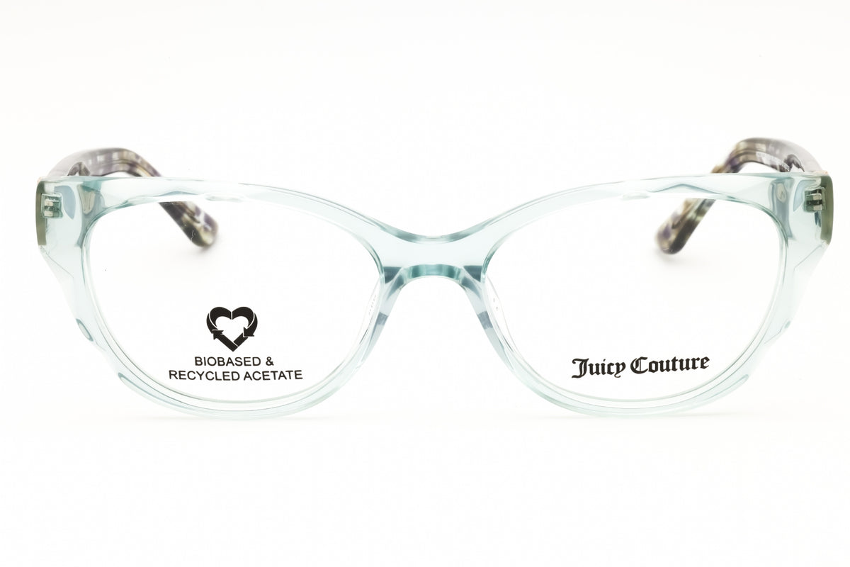 Juicy Couture JU 255/G-00OX 00 CRY GREEN Cat eye Eyeglasses 53mm Eyeglasses