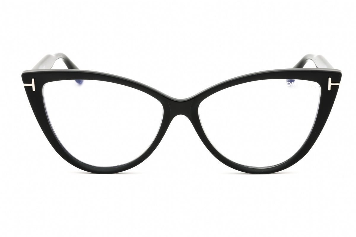 Tom Ford FT5843-B-005 black Cat eye Eyeglasses 56mm