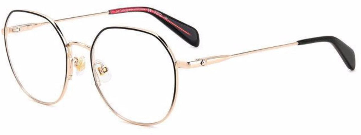 Kate Spade MADISYN/G-807-52 Black Rectangle Eyeglasses 52mm Eyeglasses