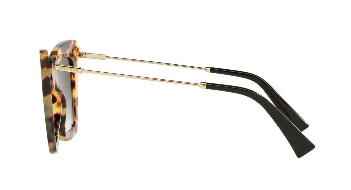 Miu Miu 0MU01WS-7S00A7-50 Light Havana Square SUNGLASSES 0mm Sunglasses