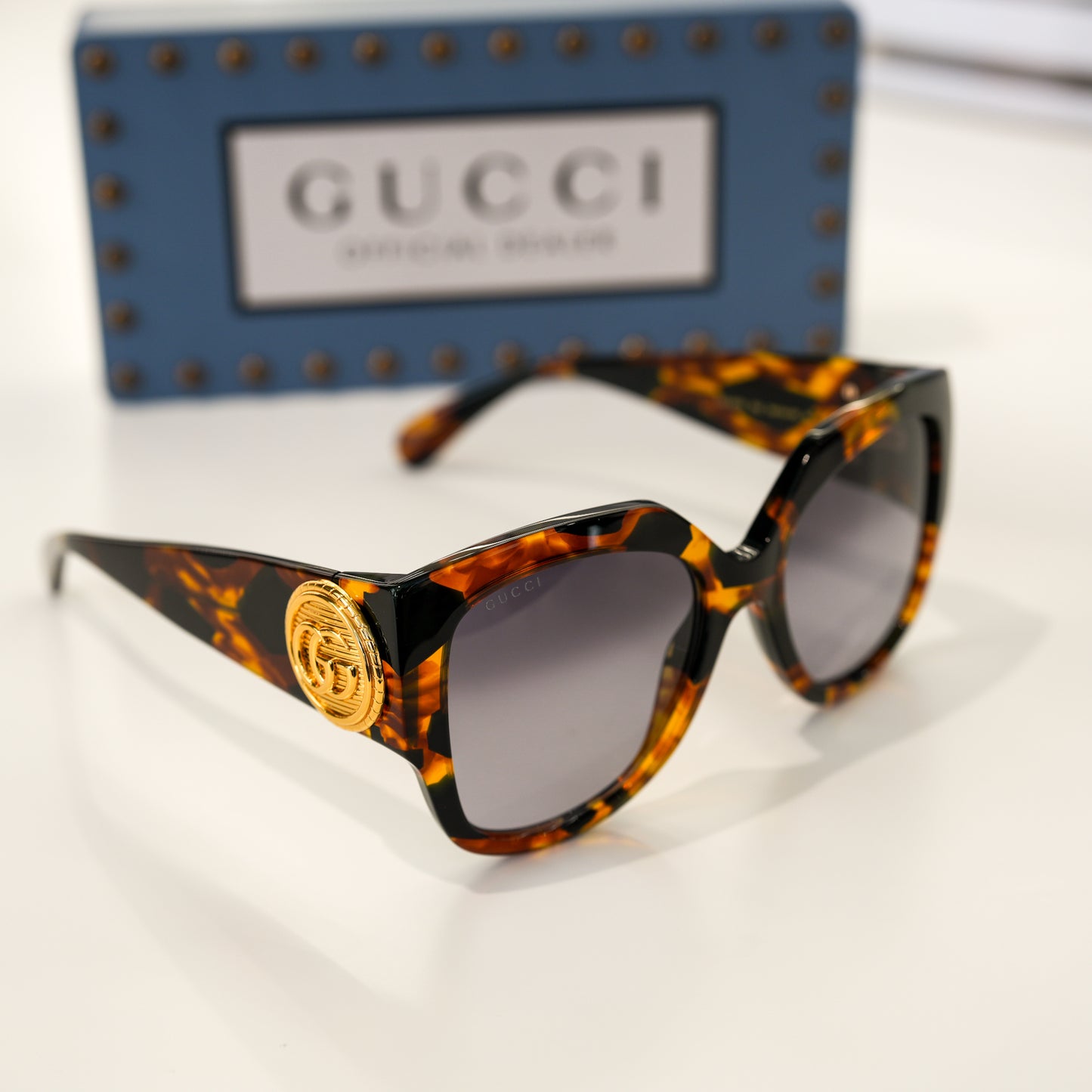 Gucci GG1407S-002 54mm New Sunglasses