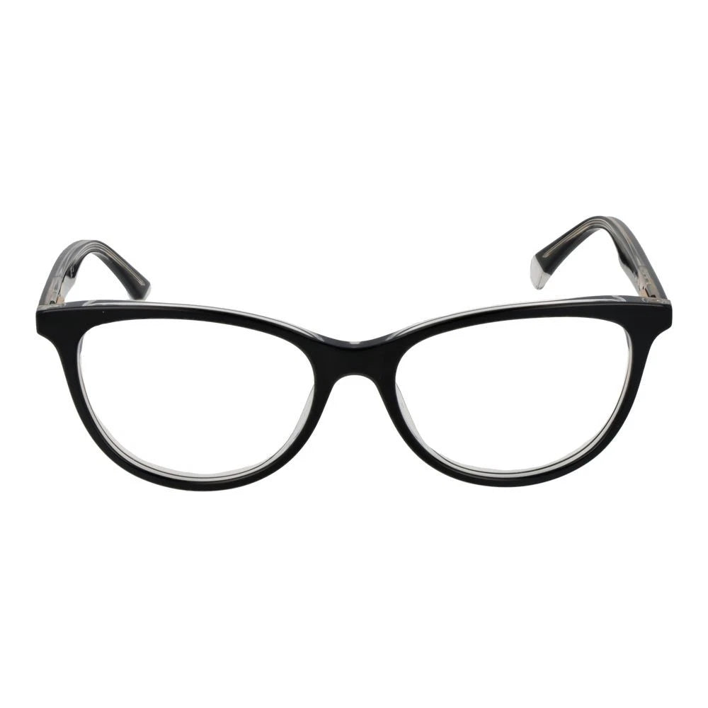 Polaroid PLDD395-7C5-51 Black Crystal Rectangle Eyeglasses 51mm Eyeglasses