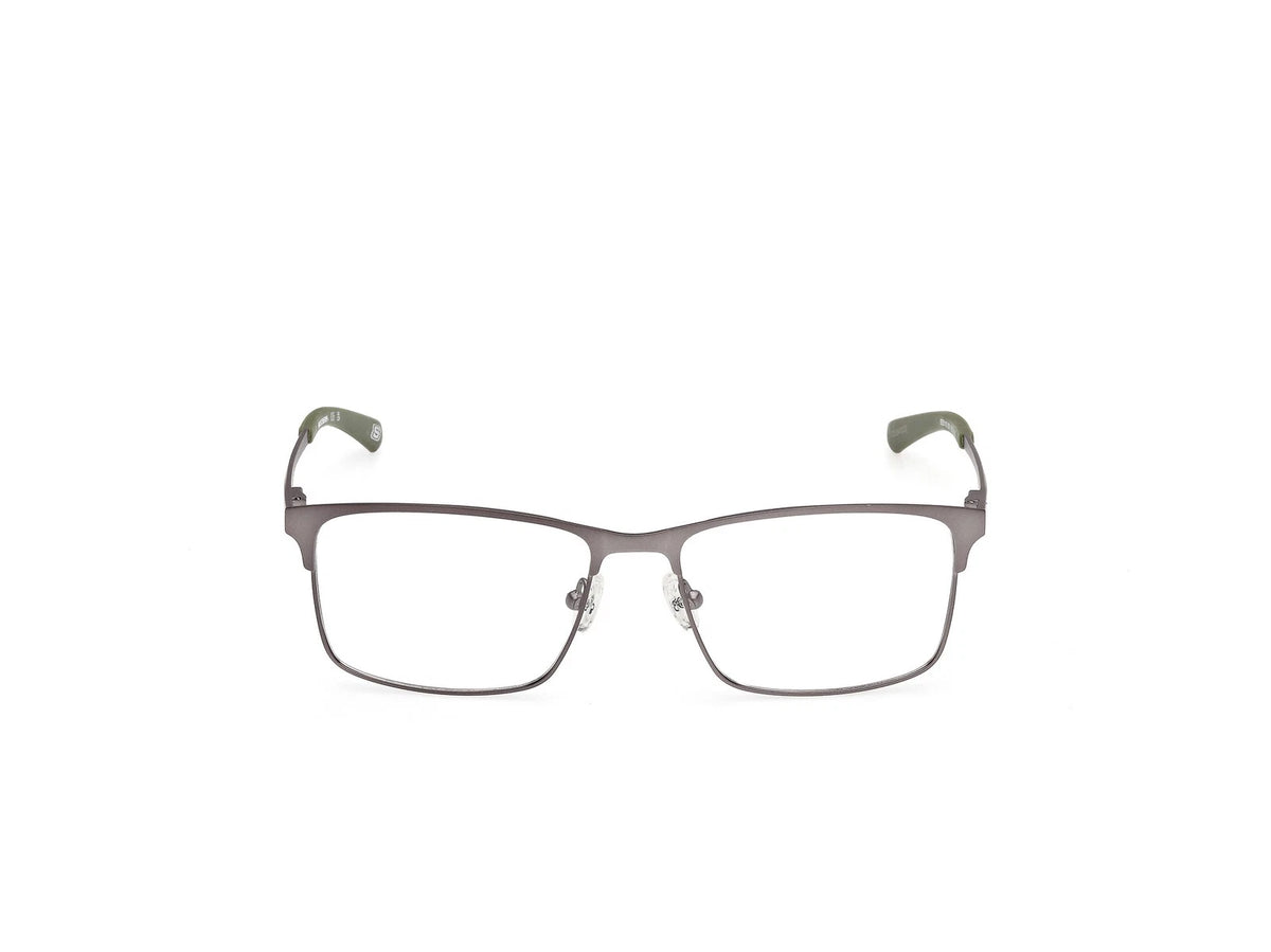 Skechers SE50110-009-54 eyeglasses in matte gunmetal frame with clear lenses