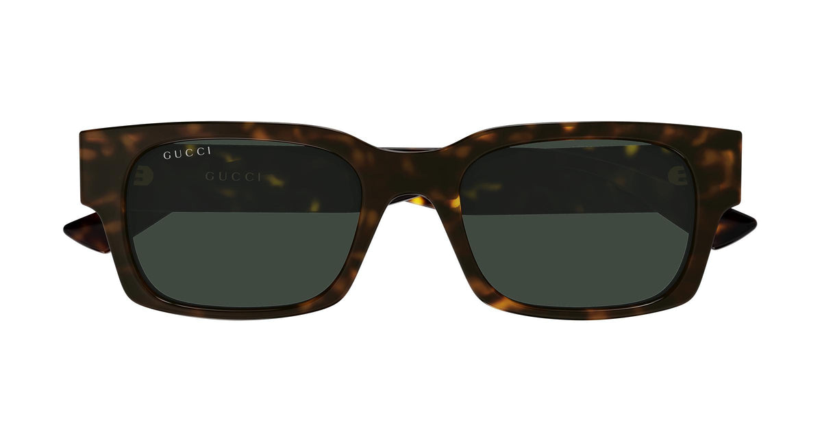 Gucci GG2084S-002 sunglasses in havana frame with havana green lenses