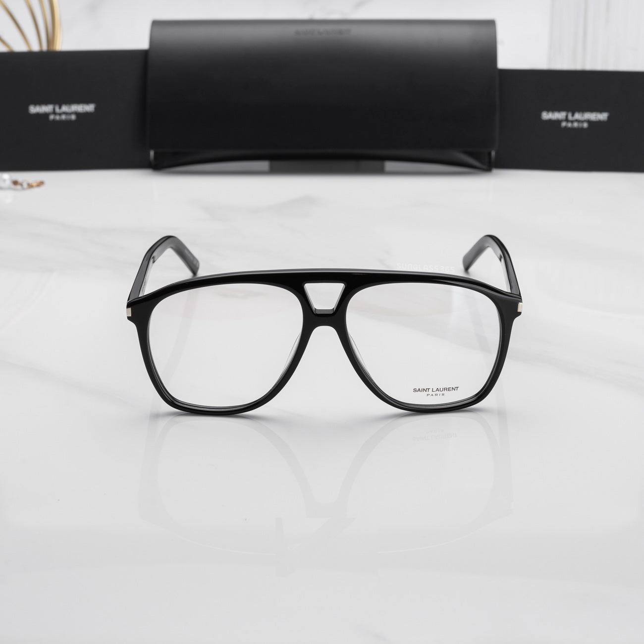 Yves Saint Laurent SL-596-DUNE-OPT-001 58mm New Eyeglasses