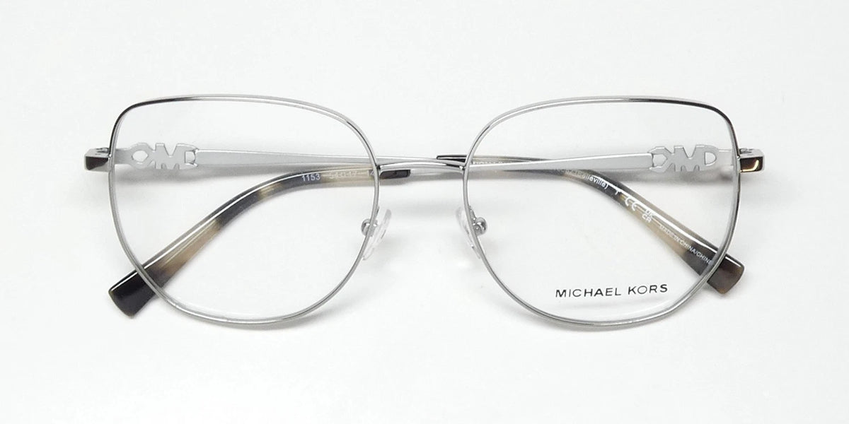 Michael Kors 0MK3062-1153-54 Silver Square EYEGLASSES 54mm Eyeglasses