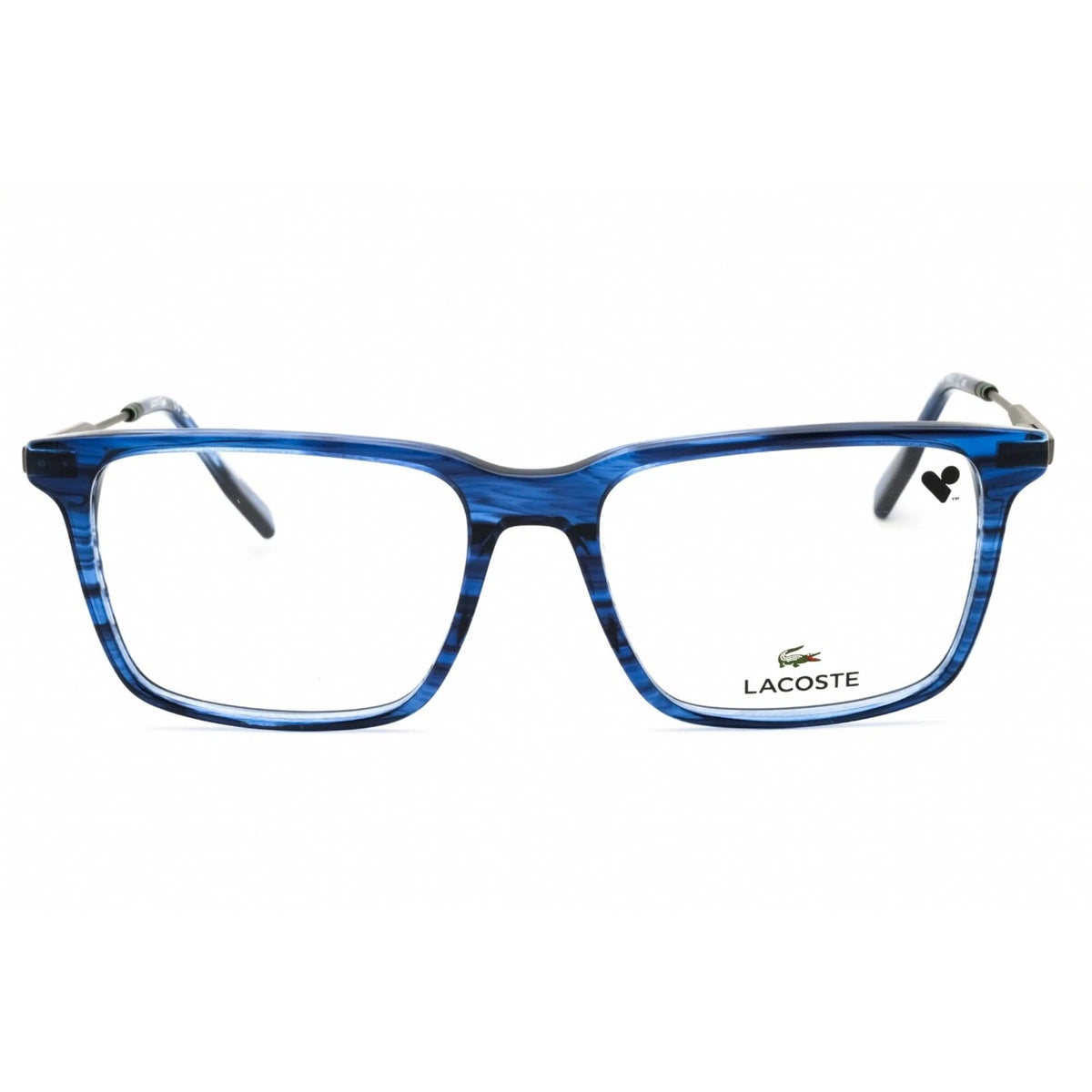 Lacoste L2925N 400 Blue Rectangle Eyeglasses 54mm Eyeglasses