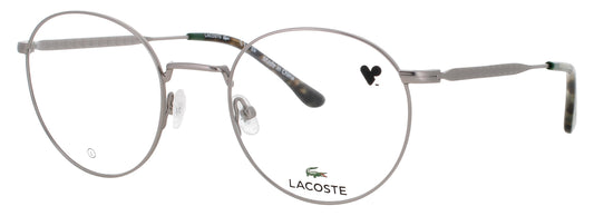Lacoste L2308-033-51 LIGHT GUNMETAL  Unisex Eyeglasses 51mm Eyeglasses