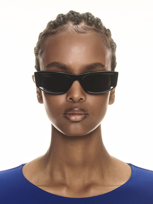 Off-White Matera Black Dark Grey 51mm New Sunglasses