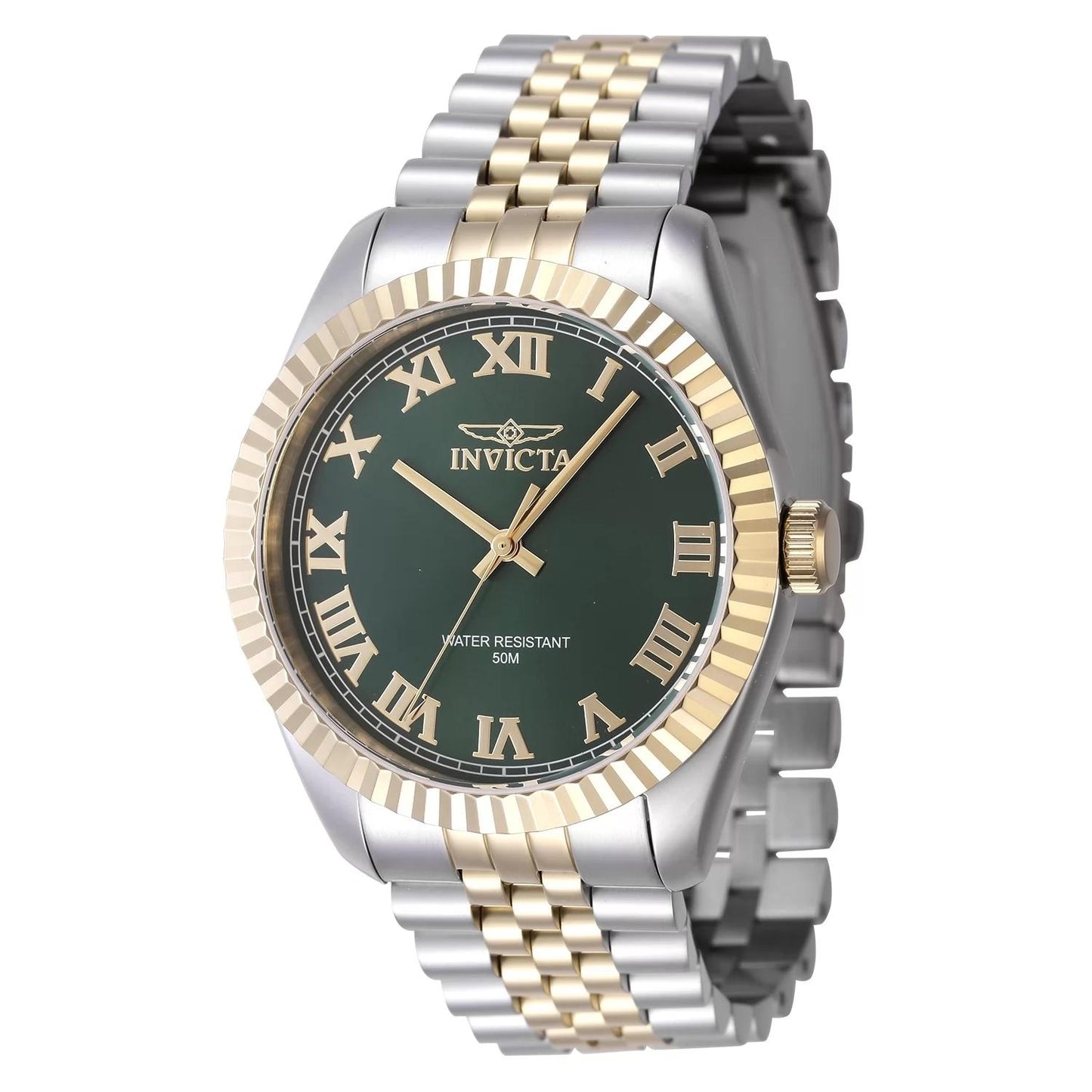 Invicta 47403 47403 Watch - Green Dial Stainless Steel Band